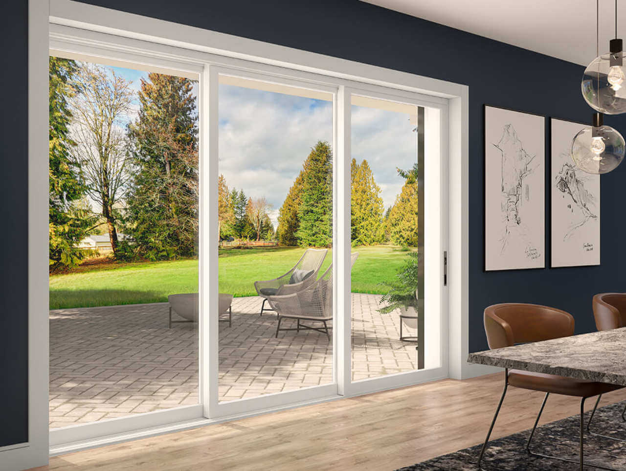 Enjoy the View with Glass Sliding Doors